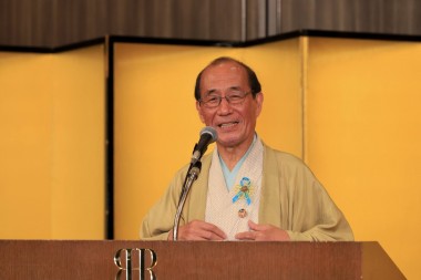 門川京都市長祝辞。